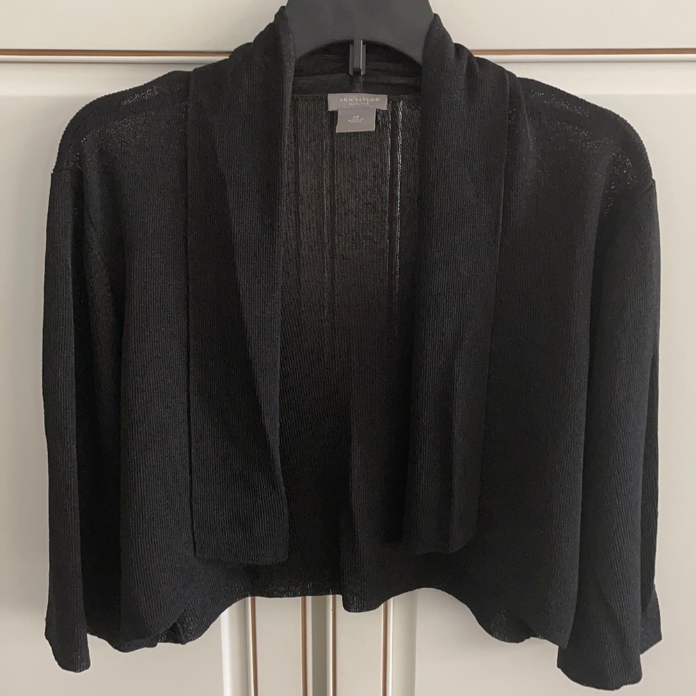 Ann Taylor Black Shrug